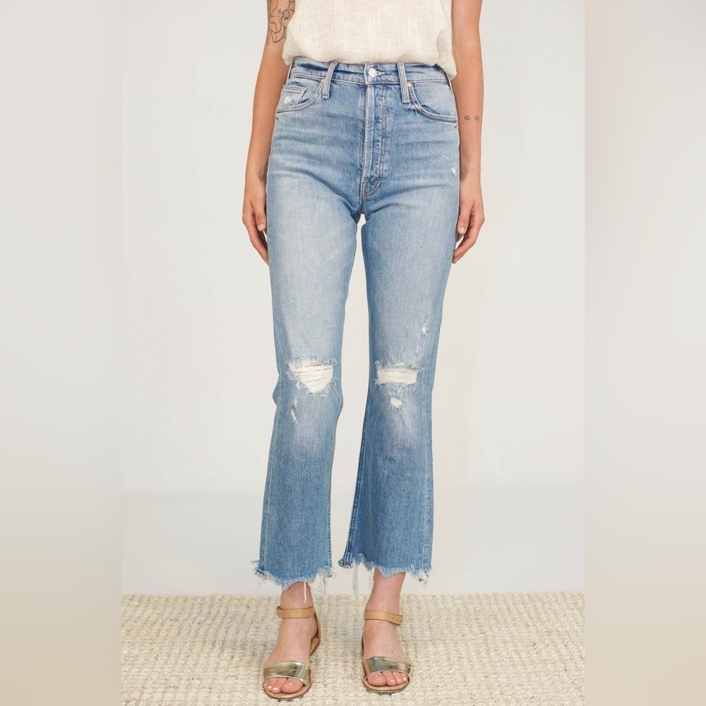 NWT Mother Superior The Tripper Ankle Jeans Misbeliever Wash Sold Out - Picture 2 of 15